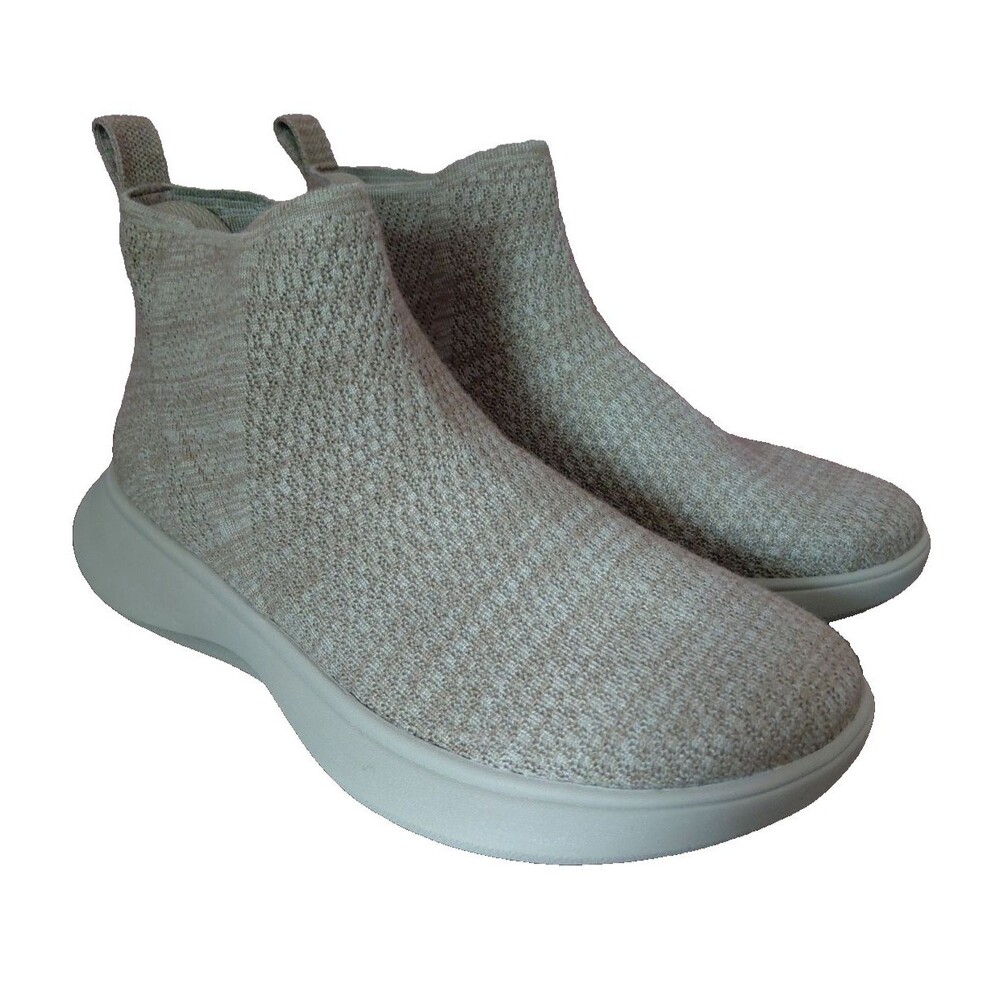 VIVAIA Urban Boots Slip-On Sneakers Knit Sober Nature Color Womens Sz 40 US 9